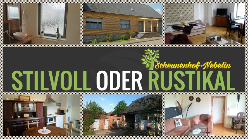 Scheunenhof Nebelin Apartman Kültér fotó